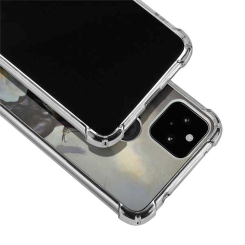 Frazetta Death Dealer on Horseback Google Pixel 5 Clear Case